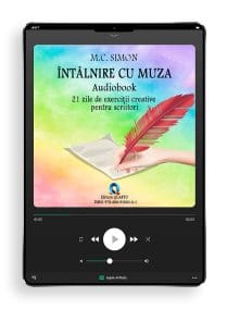 M.C. Simon – autoarea audiobookului Întâlnire cu Muza – 21 Zile de Exerciții Creative